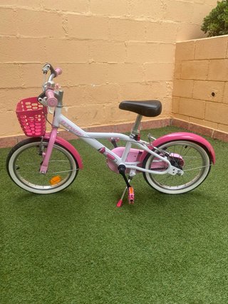 Bicicleta Infantil Btwin Rosa 14"