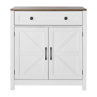 Credenza da Cucina con Cassetti in MDF e Ante