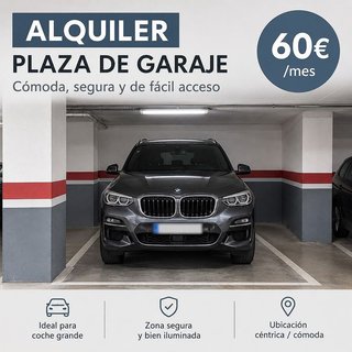 Garaje en alquiler en Santiago - San Telmo en Palencia
