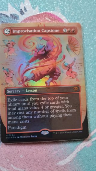 Improvisation Capstone Foil Borderless MTG