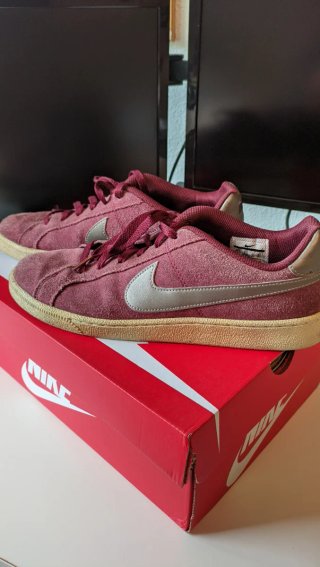 Zapatillas Nike Court Royale Suede Talla 43 rojas