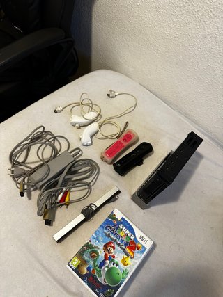 Consola Nintendo Wii + Accesorios y Juego