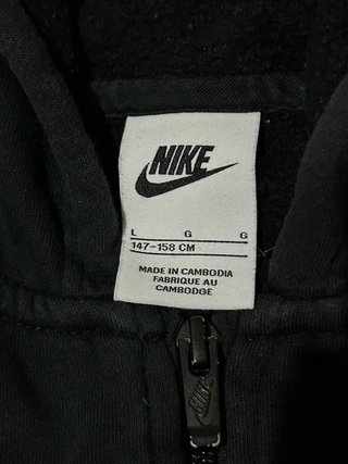 Sudadera Nike Zip JUNIOR talla L (147-158 cm)