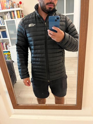 Chaqueta The North Face Negra Plumas