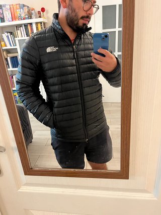 Chaqueta The North Face Negra Plumas