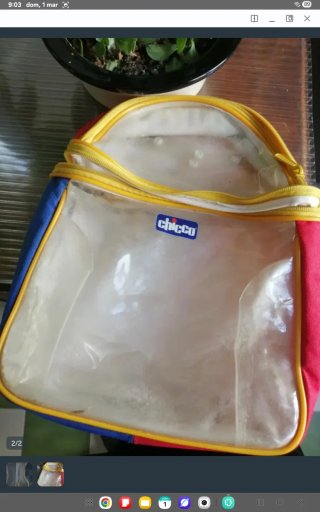 Mochila transparente Chicco infantil