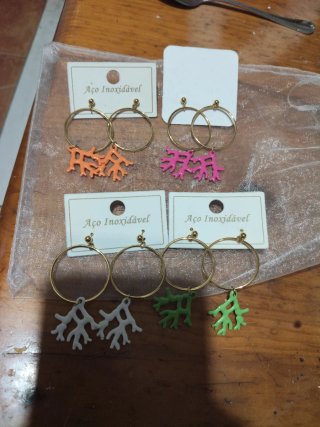 Set de 4 Pendientes de Aro