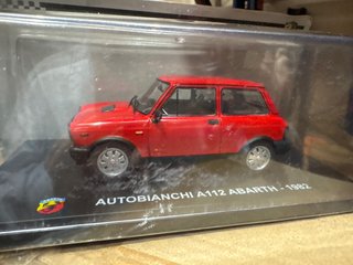Maqueta Autobianchi A112 Abarth 1982