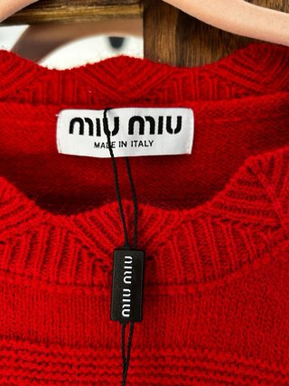 Jersey Miu Miu Rojo