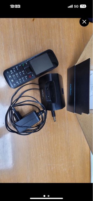 Teléfono Móvil ADOC K4 Negro
