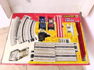 Circuito Scalextric 1000 Lagos coches slot rally
