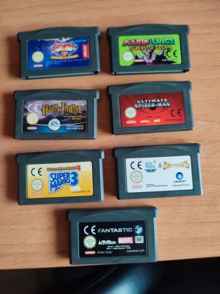 Lote 7 Juegos Game Boy Advance