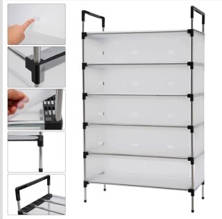 Scarpiera/Organizer 5 ripiani