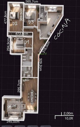 Piso en alquiler en Russafa en Valencia