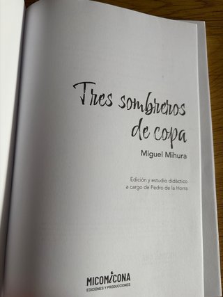 tres sombreros de copa