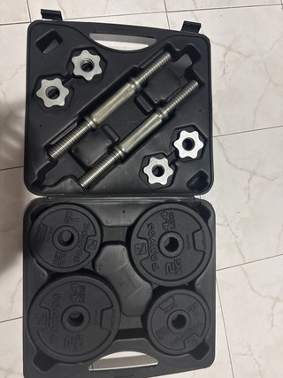 Kit Mancuernas Ajustables 20kg