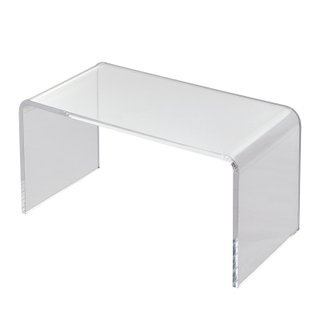 Tavolino Salotto Acrilico Trasparente 81x40x41 cm
