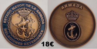 Moneda Militar Estado Mayor Armada