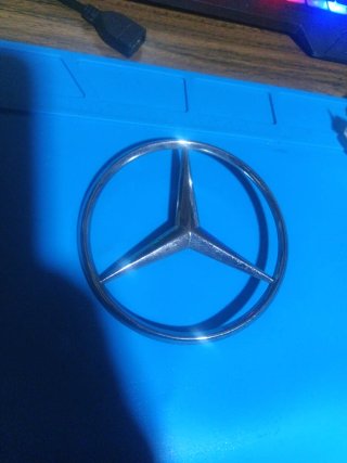 Emblema Mercedes Benz Cromado