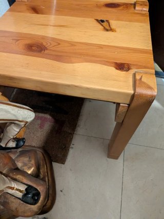 Mesa de Madera Natural