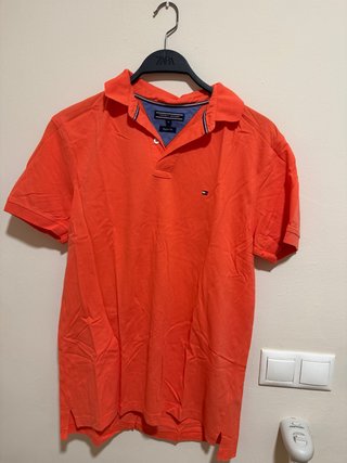 Polo Tommy Hilfiger Naranja Talla M