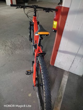 Bicicleta Conor WRC Team NX Eagle 29 roja
