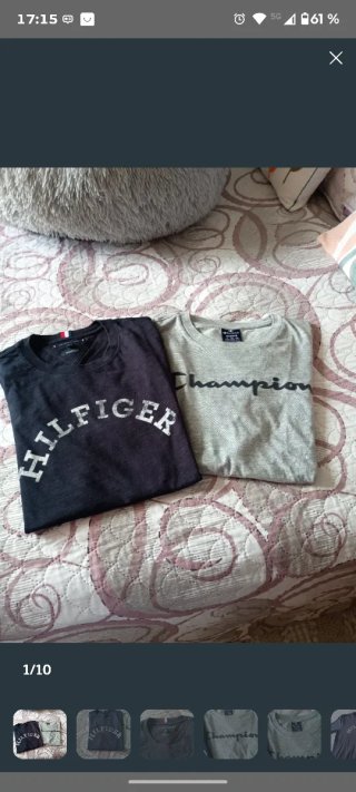 Lote Ropa Chico Champion y Tommy Hilfiger.....