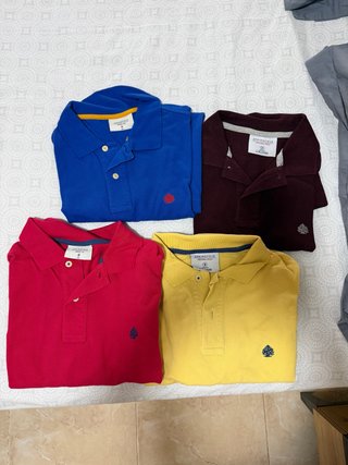 Lote de 4 Polos Springfield Talla M