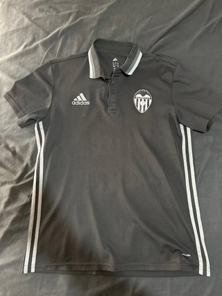 Polo Adidas Valencia CF Negro