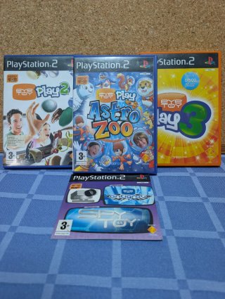 Pack 4 Juegos EyeToy para PlayStation 2