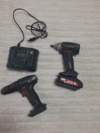Set Herramientas Metabo: Taladro y Atornillador