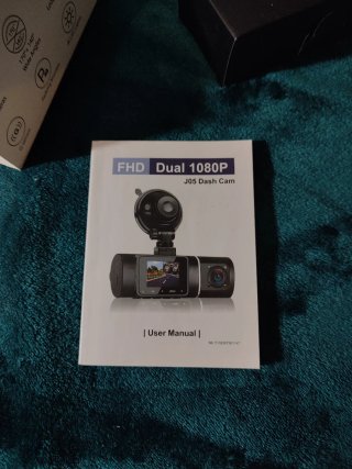Cámara Dash Cam Doble FHD 1080P