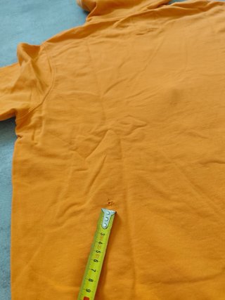 Sudadera Scott con cremallera naranja Talla L