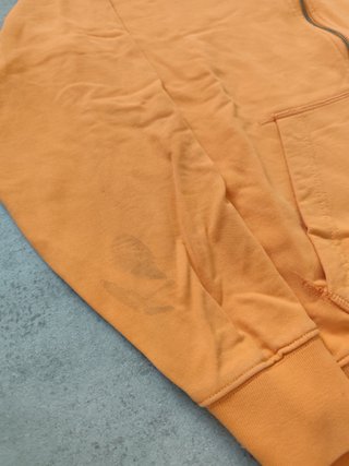 Sudadera Scott con cremallera naranja Talla L