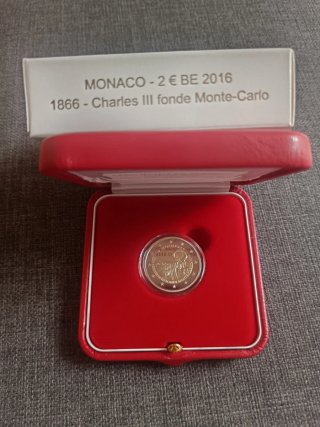 Mónaco 2€ Proof 2016 Charles III