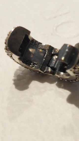 Clip Pandora Fijo Plata