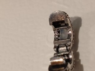 Clip Pandora Fijo Plata