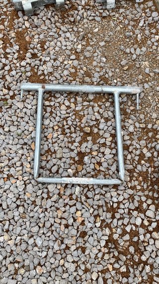 Andamio metálico para construcción