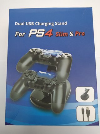 Accesorio Cargador Dual Mandos Ps4
