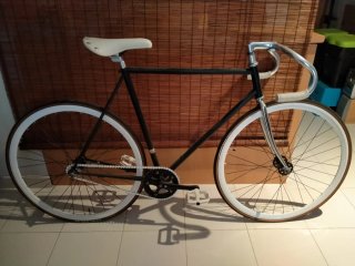 Bicicleta Fixie Cuadro Royal Negra