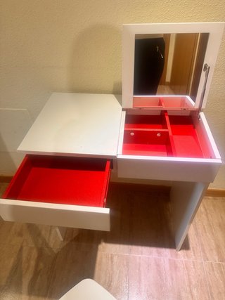 Escritorio / tocador  Brimnes Ikea Blanco 70x42cm