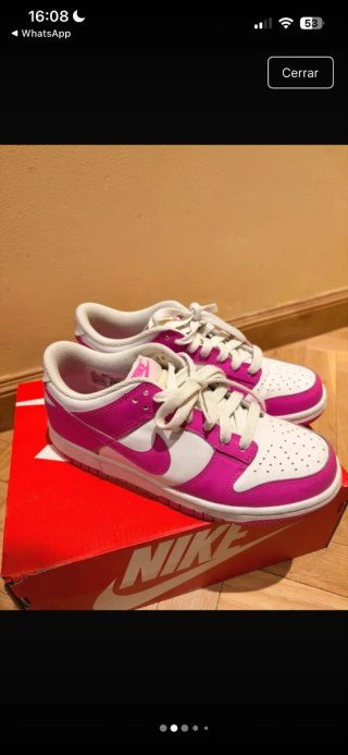 Zapatillas Nike Rosa y Blanco