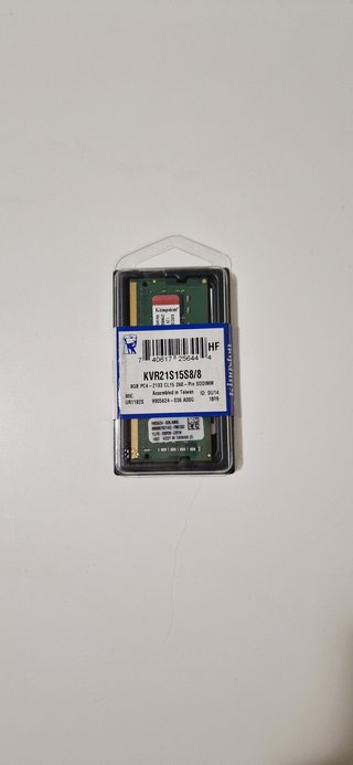 Kingston 8GB DDR4 2133MHz RAM precintada