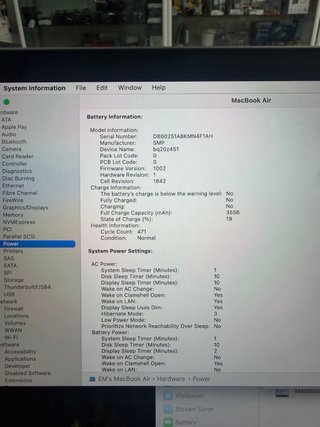 MacBook Air 2020 13” 8GB RAM 256GB SSD