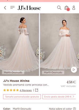 Vestido de Novia con Velo