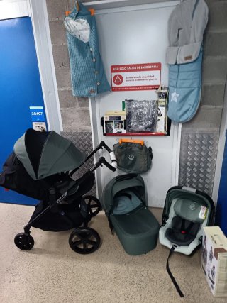 Carrito Bebé Jané Muum Pro4 4 Piezas con Accesorio