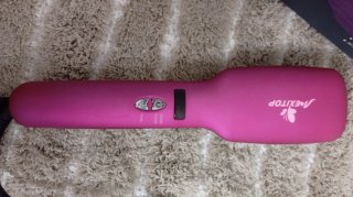 Cepillo Alisador AEXITOP Gris/Rosa