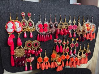 Pendientes Flamencos 2x10