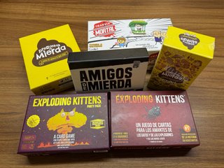 Lote de 6 Juegos de Mesa