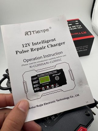 Cargador de Batería Inteligente 12V RJ Tianye